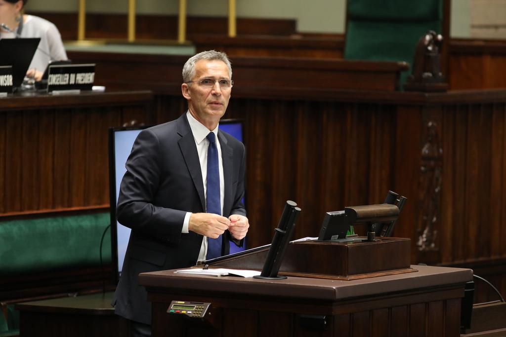 Fot. Kancelaria Sejmu/Rafał Zambrzycki Co więcej, należy zauważyć, iż ostatnia sesja Zgromadzenia Parlamentarnego NATO w Warszawie wyraźnie wpisała się w pracę wykonaną przed i w trakcie szczytu