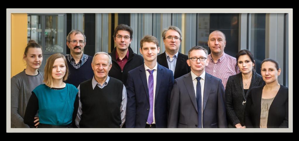 Katedra Chemii Teoretycznej Prof. Piotr Skurski Prof. Jerzy Ciarkowski Prof. Adam Liwo Dr. hab. Iwona Anusiewicz, prof. UG Dr. hab. Cezary Czaplewski, prof.