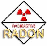 SKAŻONE PRODUKTAMI ROZPADU RADONU 100 000 Bq/m³ RADON 222 Rn NATURALNY IZOTOP PROMIENIOTWÓRCZY 222 pierwiastek grupy 18