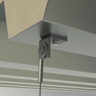 SYSEM SPEED LINK SLK SPEED LINK SLK Z ŁĄCZNIKIEM KĄOYM Komplet skłd się z linki, zmk blokującego orz zkończeni linki w wersji z łącznikiem kątowym Idelny do mocowni n powierzchni betonu, stli lub