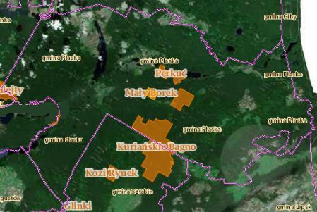 pl Obszary NATURA 2000: Ostoja Augustowska PLH200005 (projektowany specjalny obszar ochrony siedlisk zatwierdzony przez Komisję Europejską) jest to