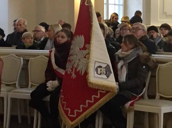 Weronika Sudyka odczytała pierwszą i drugą Liturgię Słowa podczas mszy świętej.