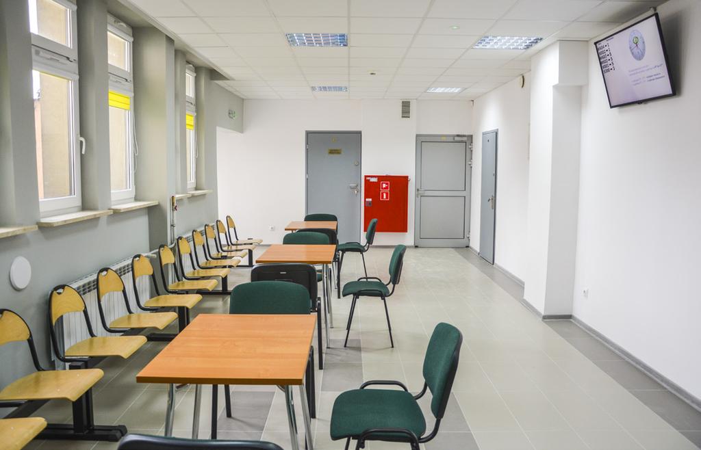 trwał remont pomieszczeń Wydziału Komunikacji w Starostowie Powiatowym w Siedlcach.