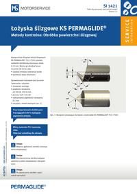 SI 1421 Łożyska ślizgowe KS PERMAGLIDE Metody