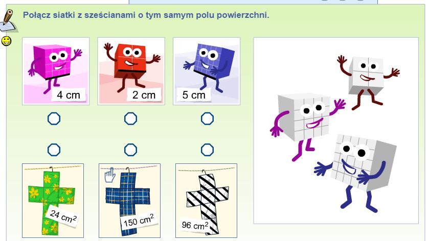 11. Wykonanie ćwiczeń - Pole powierzchni