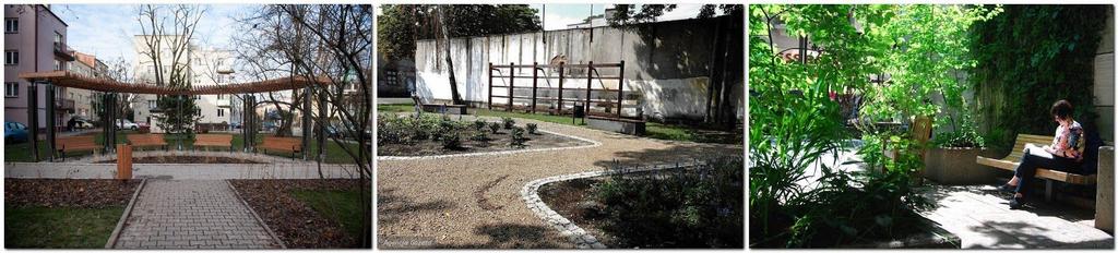 Nie poruszano sprawy reorganizacji parkingu i jego remontu ani dalszej przestrzeni chodnikowej, ponieważ mieszkańcy byli zainteresowani miejscem pod park kieszonkowy.