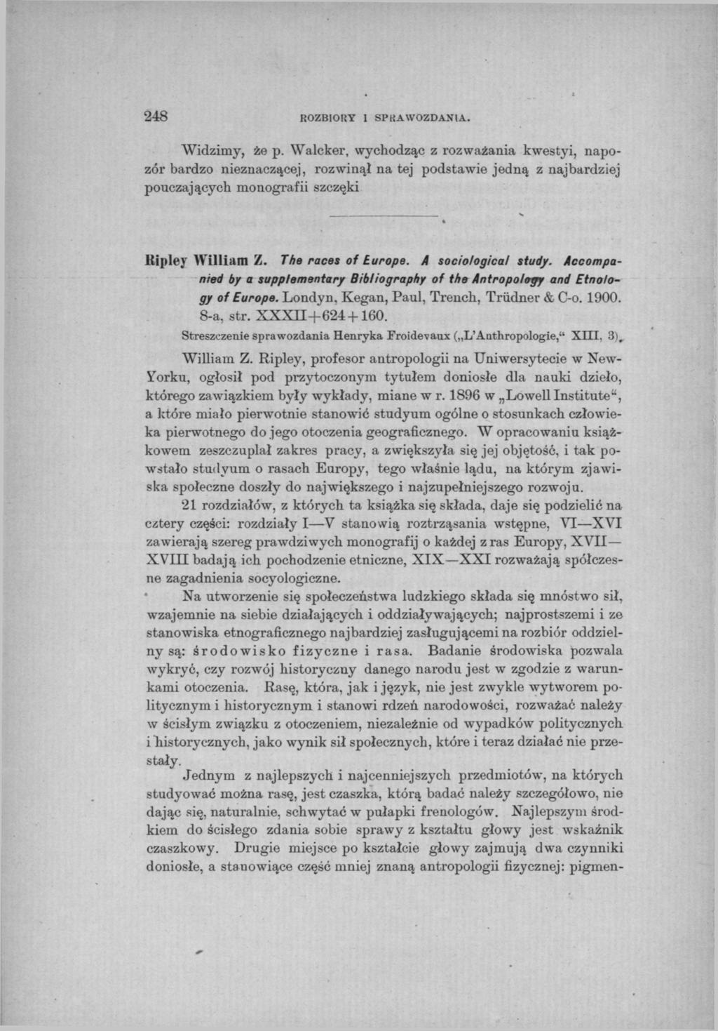 248 ROZBIORY I SPRAWOZDANIA. Widzimy, że p.
