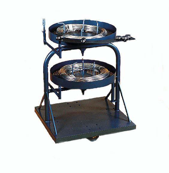Dystrybutor drutu z kręgów dwupoziomowy 2006-2T S350/S700 Dystrybutor drutu z kręgów dwupoziomowy Odpowiedni do podawania surowego materiału, dostępnego jedynie w zwojach Prostownik drutów