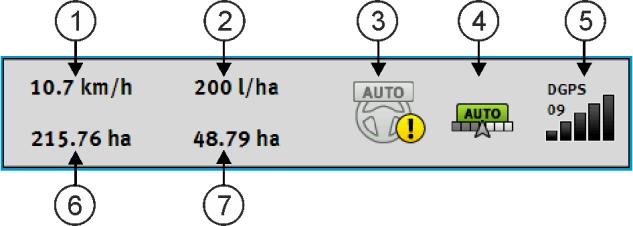 Zobacz też: Korzystanie z SECTION-View [ 48] Licznik i informacje o aktualnym stanie maszyny W oknie tym możesz znaleźć więcej informacji.