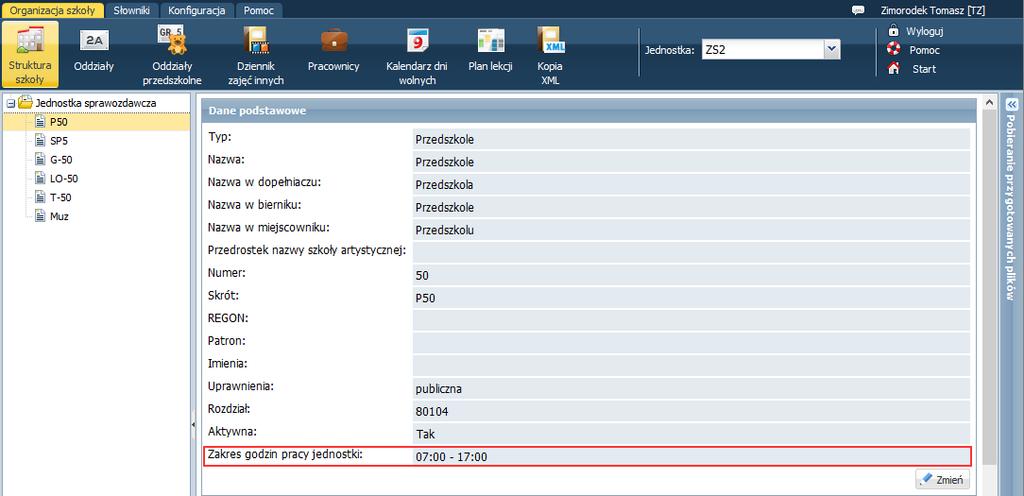 UONET+ opis zmian Wersja: 18.03 Data aktualizacji: 2018-08-14 Obsługa oddziałów przedszkolnych Rozpoczęto przystosowywanie systemu do prowadzenia dzienników oddziałów przedszkolnych.
