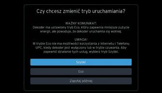 3.6 po zakończeniu konfiguracji rozpocznie się odtwarzanie krótkiego filmu powitalnego.