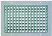 ANEMOSTATY, NAWIEWNIKI, KRATKI, ZAWORY Kratki wentylacyjne Grilles Kratka wentylacyjna ścienna z dwoma rzędami kierownic Grille with double-row blades KSV-H L 125 225 325 425 525 625 825 1025 1225 H