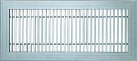 ANEMOSTATY, NAWIEWNIKI, KRATKI, ZAWORY Kratki podłogowe, Kratki wentylacyjne 45/90 Floor grilles, grilles 45/90 Kratka podłogowa Floor grille KNP L 125 225 325 425 525 625 825 1025 1225 H 125 154,50