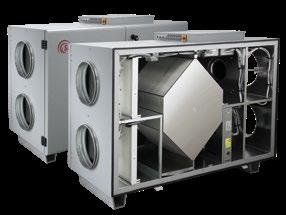 CENTRALE WENTYLACYJNE Centrale wentylacyjne z odzyskiem ciepła Air handling units with heat recovery Centrala wentylacyjna z odzyskiem ciepła Air handling unit with heat recovery H - układ poziomy