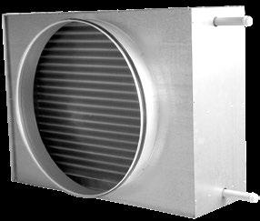 NAGRZEWNICE POWIETRZA Nagrzewnice wodne Water heaters Nagrzewnica wodna Water heater AVS Cena [EUR/szt.