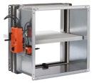KLAPY PRZECIWPOŻAROWE Klapy przeciwpożarowe prostokątne Lindab Lindab rectangular fire dampers Klapa przeciwpożarowa prostokątna Rectangular fire damper WK25 Klapa przeciwpożarowa prostokątna WK25VSB