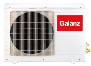 KLIMATYZATORY Klimatyzatory Galanz Galanz air conditioner units Klimatyzator ścienny Split AC ARCUS SCOP A+ IONIZER LOW NOISE GRZANIE CHŁODZENIE WENTYLATOR
