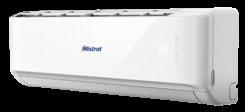 KLIMATYZATORY Klimatyzatory Mistral Mistral air conditioner units Jednostka wewnętrzna ścienna Internal split unit GRZANIE CHŁODZENIE WENTYLATOR