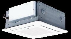 KLIMATYZATORY Klimatyzatory Mistral Mistral air conditioner units Jednostka wewnętrzna kasetonowa Internal cassette unit MULTI GRZANIE CHŁODZENIE WENTYLATOR AUTO AUTORESTART PILOT SLEEP TIMER TURBO