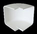 MATERIAŁY MONTAŻOWE DO KLIMATYZATORÓW Kształtki montażowe PVC PVC Assembly profiles Narożnik zewnętrzny