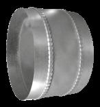 OSPRZĘT WENTYLACYJNY Kroćce elastyczne okrągłe i prostokątne Rectangular and circular flexible duct connectors