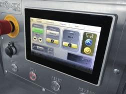 mycia - mniejszy wzrost temperatury produktu -