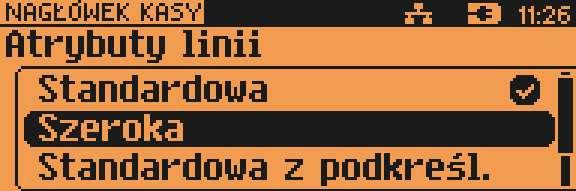 1 1. K o n f i g u r a c j a p a r a m e t r y o g ó l n e W menu KONFIGURACJA PARAMETRY OGÓLNE można ustawiać: 1 NAGŁÓWEK KASY 2 DATA I CZAS 3 STAWKI PTU 4 NUMER KASY 5 KODY AUTORYZACJI