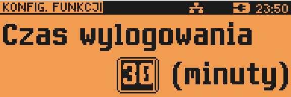 dla 'Czyt. magn. + klaw. - wpisać hasło zalogowanego kierownika, następnie odczytać czytnikiem kod jego karty.