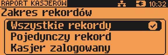 RAPORT ZESTAWÓW TOWARÓW Raport jest dostępny w menu: 2 KIEROWNIK 1 RAPORTY 2 RAPORTY NIEFISKALNE 1 RAPORTY CZYTAJĄCE 1 STATYSTYKI 3 RAPORT ZESTAWÓW TOWARÓW Raport ten posiada identyczne menu i