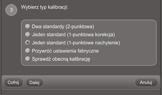 Czujnik Przewodności W Kroku 1 domyślnie wybierana jest Przewodność.