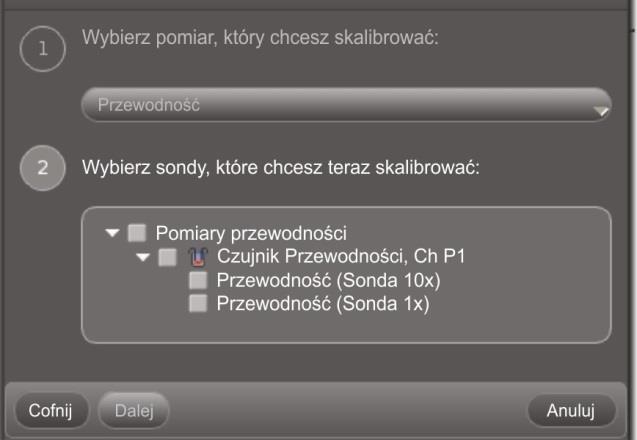 Załącznik : Kalibracja Kliknij Wyrównaj obecną wartość do standardowej, a następnie Dalej aby przejść do