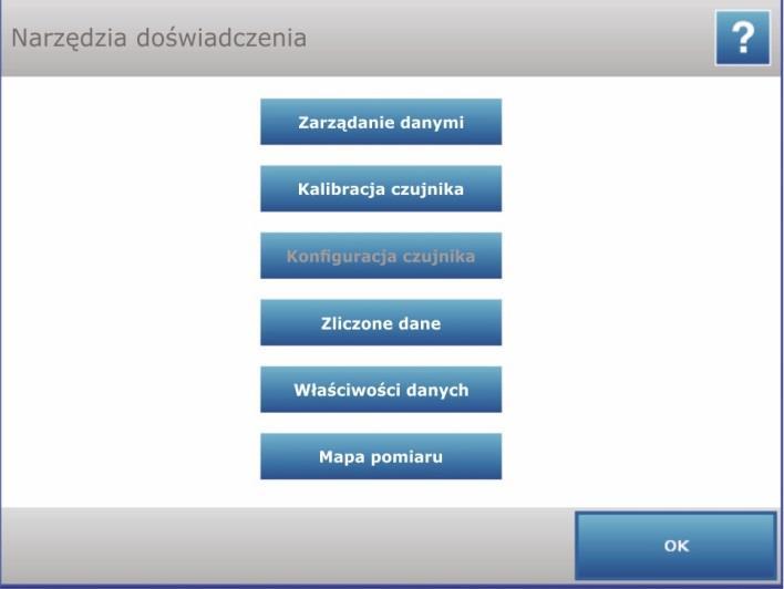Nr modelu: PS-2 116 A Na ekranie Czujnika Przewodności dotknij Przewodność (Sonda 10X) aby zaznaczyć