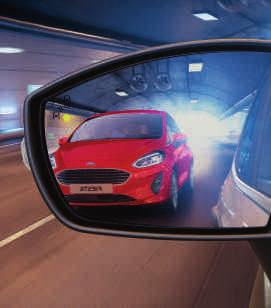 FORD ECOSPORT Innowacyjne technologie Okno dachowe Elektrycznie sterowane okno dachowe pozwala cieszyć się dodatkowym światłem we