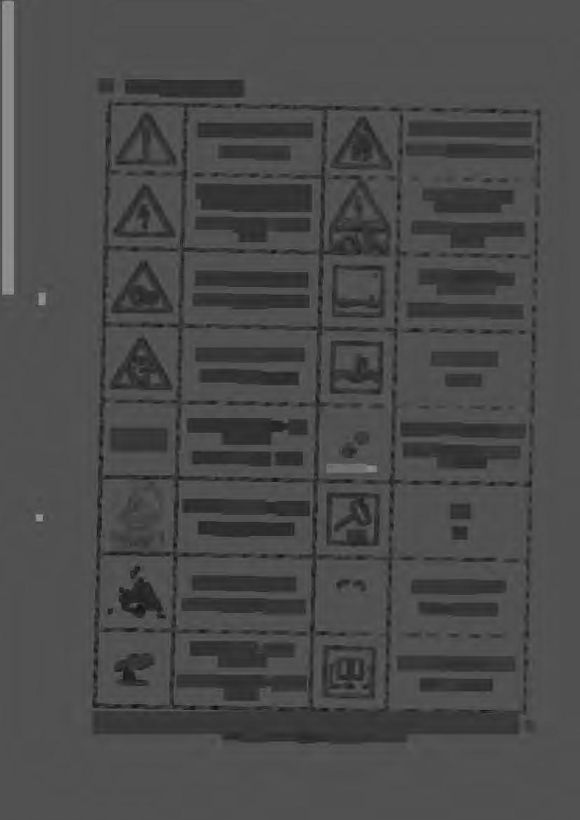 4. Znaki ostrzegawcze. & Uwaga! Niebezpieczeństwo Caution! Danger ~ Uwaga! Materiały łatwopalne Caution' Flammable materials ~ Uwaga! Niebezpieczeństwo porażenia elektrycznego Caution!