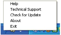 Po zaznaczeniu pola wyboru Enable Context Menu (Włącz menu kontekstowe) w oknie Options>Preferences (Opcje>Preferencje) menu to będzie widoczne.