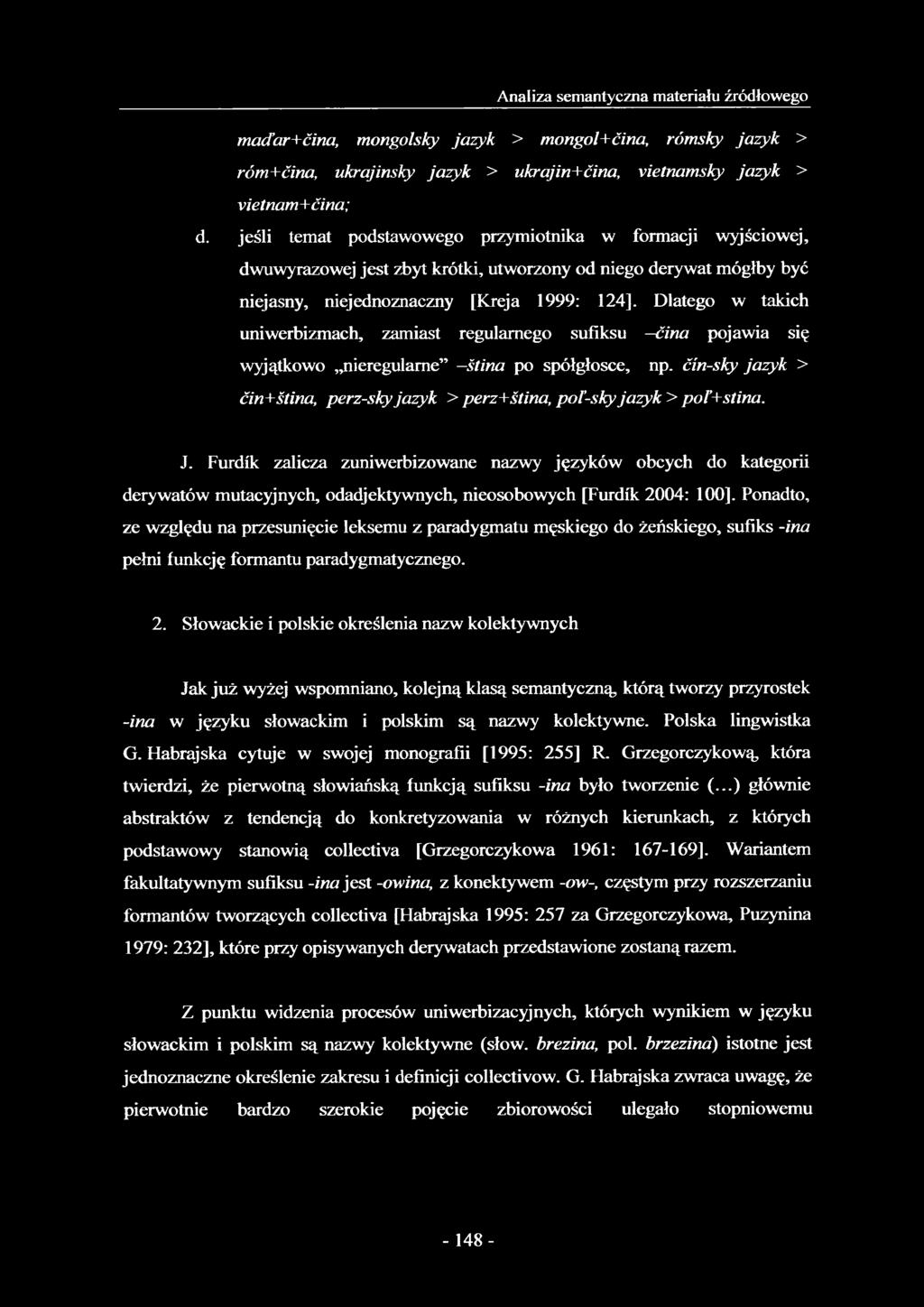 Dlatego w takich uniwerbizmach, zamiast regularnego sufiksu ćina pojawia się wyjątkowo nieregularne śtina po spółgłosce, np.