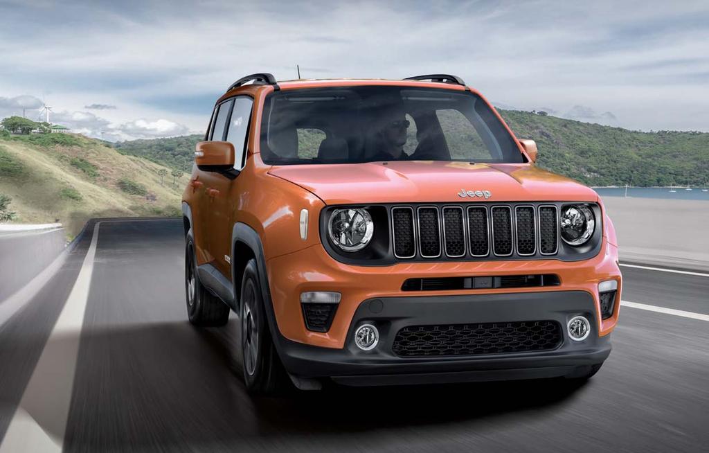 RENEGADE SPORT RENEGADE LONGITUDE Asystent pasa ruchu System rozpoznawania znaków drogowych Inteligentny Asystent Prędkości Tempomat