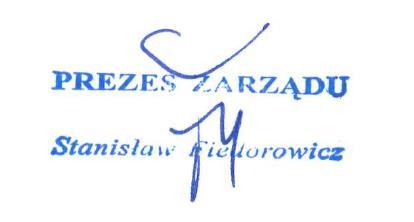 ZARZĄDZENIE Nr 6/2018 Prezesa Zarządu Wodociągów Podlaskich Sp. z o.o. w Białymstoku z dnia 21 maja 2018 r.