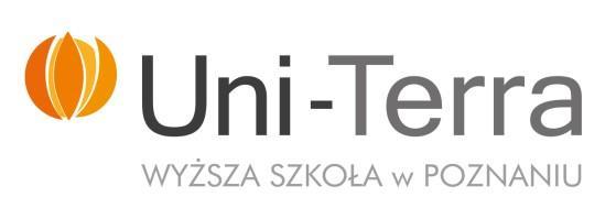 REGULAMIN pomocy materialnej dla studentów Wyższej Szkoły Uni-Terra w Poznaniu I. POSTANOWIENIA OGÓLNE 1 1.