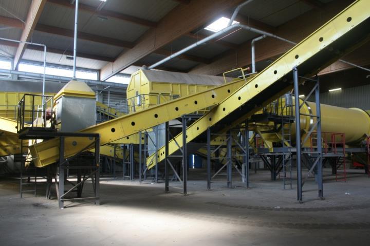 Zasada działania instalacji MBA Przygotowanie mechaniczne