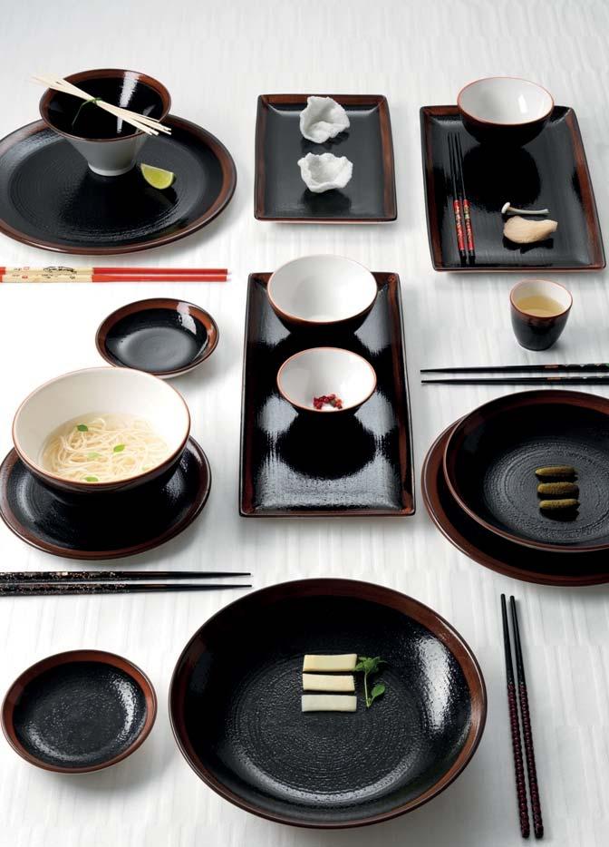 Steelite KOTO Symbol wzoru: 9109 Linia Koto czerpie inspirację z antycznej japońskiej