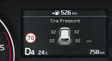 konsoli pomiędzy fotelami przednimi. 3.