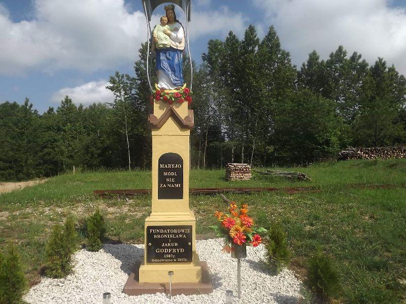 Właścicielem kapliczki jest Kazimierz Jarek.