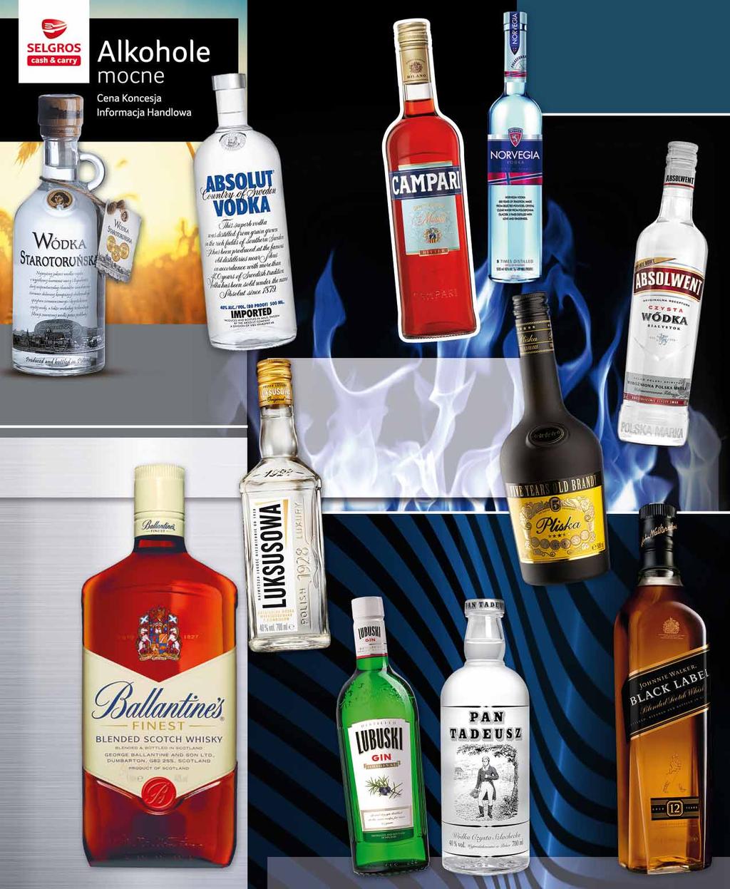 WÓDKA ABSOLUT 40% 500 ML 1 l w cenie: 39.99, z VAT 49.19 700 ml w cenie: 29.99, z VAT 36.89 po 91714543 21 99 z VAT 27.05 WÓDKA NORVEGIA 40% 500 ML 700 ml w cenie: 30.99, z VAT 38.