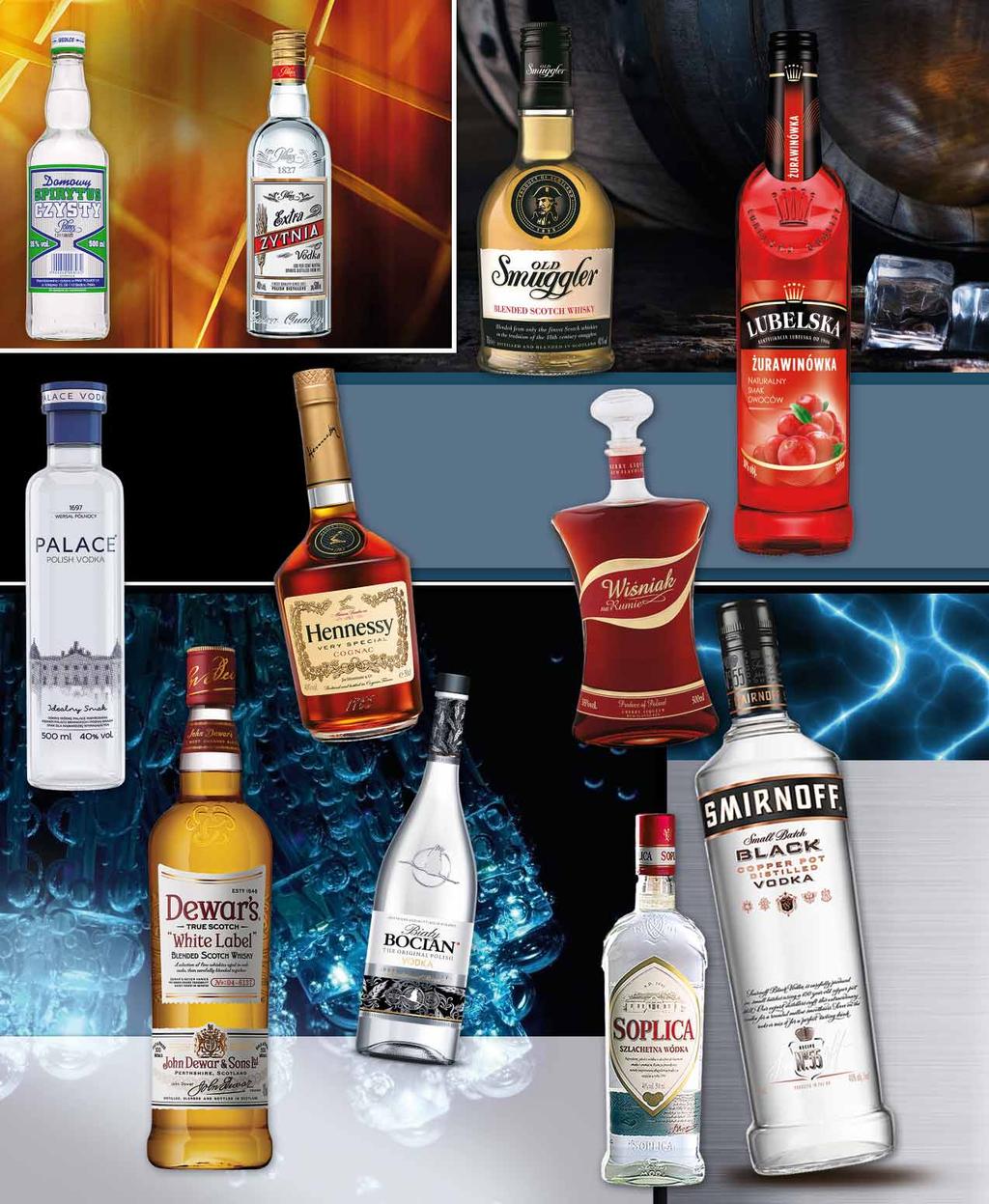 SPIRYTUS 95% 500 ML 200 ml w cenie: 14.49, z VAT 17.82 100 ml w cenie: 7.59, z VAT 9.34 po 60619160 34 69 14 z VAT 42.67 WÓDKA EXTRA ŻYTNIA 40% 500 ML 700 ml w cenie: 20.69, z VAT 25.
