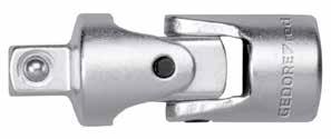 PROGRAM KLUCZY NASADOWYCH R4510XXXX PRZEDŁUŻKA DO KLUCZY NASADOWYCH 1/4" Chromowany matowo Do nasadek pokręcanych ręcznie Gniazdo pokrętła czworokątne C 6,3 DIN 3120 - ISO 1174 z rowkiem ustalacza