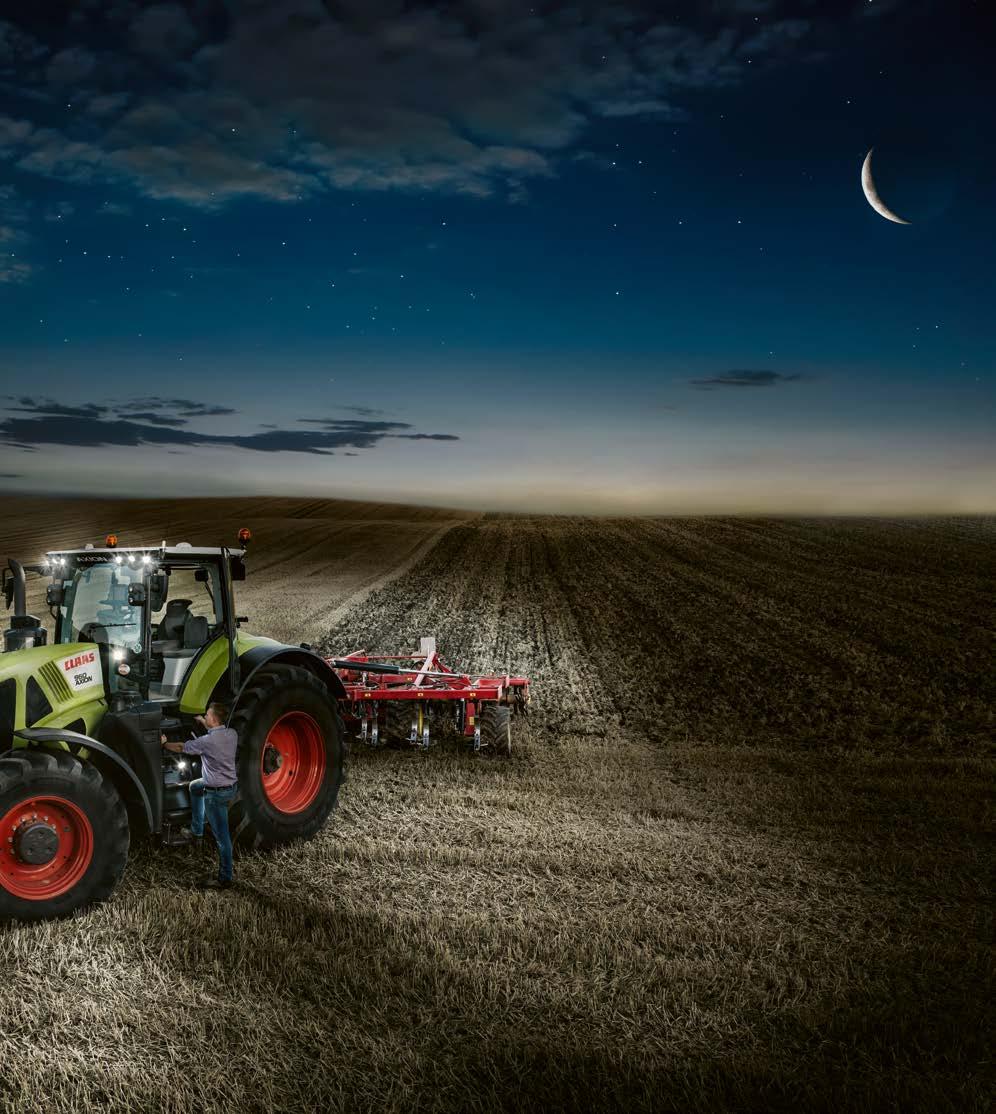 AXION 900 oferuje dużo więcej, a w wersji wyposażenia CEBIS z ekranem dotykowym otrzymują Państwo po