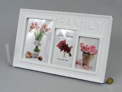 0/24 Ramka FAMILY, 2 zdjęcia, plastik; wym.