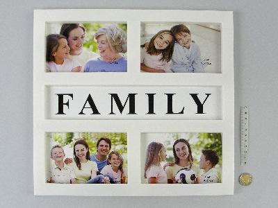 204430 9,40 zł 2,21 58,75Kč 0/36 Ramka FAMILY, 3 zdjęcia,