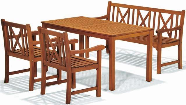 Drewno z certyfikatem FSC. Stół 1 SZT. 1999,- 1500,- Krzesło 1 SZT. 349,- 250,- 250.- 3759702 34% 175.- S375970 375.